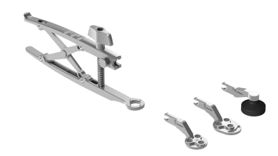 premium patella clamp w drill guides